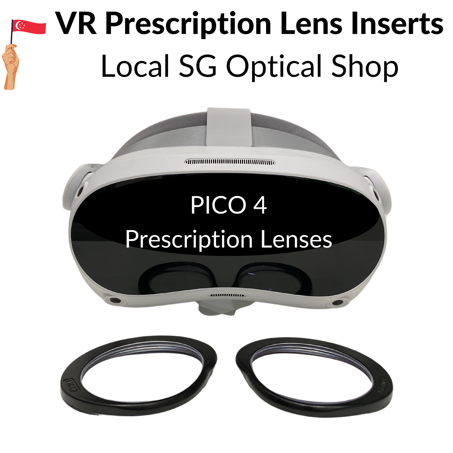 PICO 4 / PICO 4 Ultra Prescription Lenses Magnetic Inserts